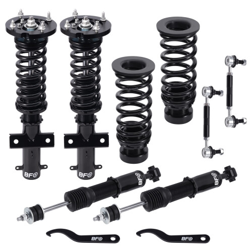 Coilovers Suspension for Ford Mustang Adjustable Height 05-14 + front drop links