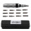 1/2" Drive Impact Screwdriver 12pcs Bits Slotted Hex Soft Grip Chrome 1