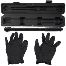 3/8" Drive Click Torque Wrench Set 7-112Nm Reversible Ratchet Storage Case
