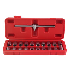 21pcs Oil Drain Plug Removal Socket Set for Honda Ford Toyota Nissan Mazda