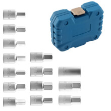 14pc Oil Drain Set for Car Van 3/8" Drive Storage Case HRC43-48