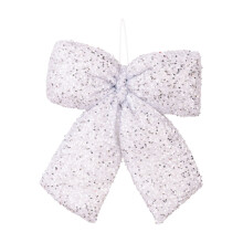 Nœuds en velours pour sapin de Noël, décorations de Noël, pendentifs nœuds à paillettes, décorations de sapin de Noël, arrangements de mariage