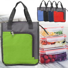 Sac isotherme de pique-nique, glacière pliable, isolation thermique, pour la livraison de repas, pains de glace, légumes, pique-niques, vert, par