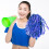 Pompon da cheerleader, colori assortiti, resistenti e riutilizzabili, 12 pezzi 1