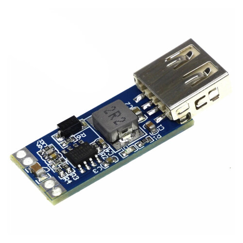DC6-24V12V/24v til 5V USB-udgangsoplader Step Down-strømmodul Mini DC-DC Step Up Boost-modul Strømjusterbar Buck-konverter