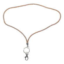 Women's badge lanyard keychain necklace
