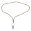 Women's badge lanyard keychain necklace 1