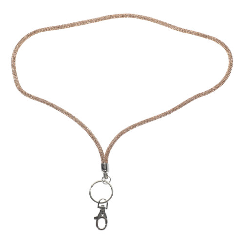 Women's badge lanyard keychain necklace
