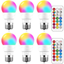RGB-kleurveranderende lampen (40W equivalent, E26 fitting)