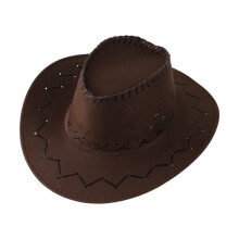 Toddler Hat,Suede Kid's Cowboy Hat for Themed Parties Dress Up And Halloween,Kids Hats,Coffee4,One Size
