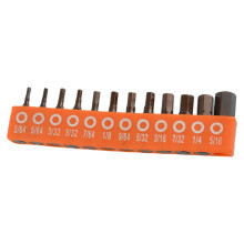 12/24Pcs Electric Screwdriver Bit Combination Set Hexagonal Screwdriver Accessories Attachment Screwdriver Bit Tool