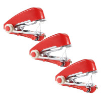 3 Pcs Handheld Sewing Machine, Single Thread Mending Machine for Quick Repairs – Portable & Manual, Compatible with Home/Travel