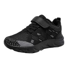 Toddler Shoes,Casual Sports Flying Woven Shoes Breathable Non Mesh Fashion Lightweight Sneakers,Toddler Boy Shoe,37,Black