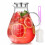 Pichet en verre avec couvercle 2500 ml (88 oz) transparent 1