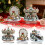 Christmas Carousel Acrylic Decor 8 Inch 1