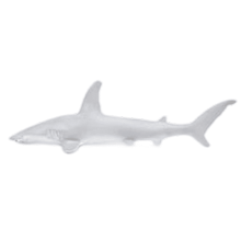 19in Great White Shark Plush Toy, Soft Rubber Deep Sea Creature Figure – Compatible with Valentines & Easter Gifts