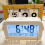 Sveglia LCD con retroilluminazione, visualizzazione di temperatura e data. 1