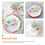 Set di stoviglie di carta multicolore per compleanno 1