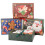 Weihnachtsgeschenkboxen mit Deckel – 12er-Pack, 3 Designs, 10 Stück 1