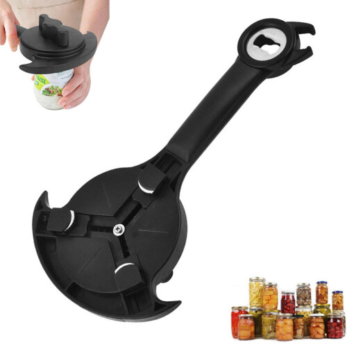 Ouvre-boîte multifonctionnel et pratique (1 pièce)
