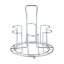 Clearance Under 5$ Cup Holder, Stylish Mug Tree Holder Coffee Cups Drain Organizer 6 Racks Stand Bottle Dish Drying Kitchen Living Room Accessory
