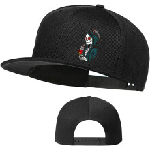 Gorra snapback de visera plana Skull Skateboards