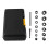 13pc Wheel Lock Nut Removal Tool Set Impact Socket 6.35-19mm Bolt Extractor Kit 2