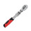 1/4in 72 Teeth Ratchet Wrench Flex Head Quick Release Comfort Grip Spanner 3