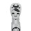 1/4in 72 Teeth Ratchet Wrench Flex Head Quick Release Comfort Grip Spanner 5