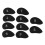 10pcs Golf Club Head Covers Nylon Mesh 17