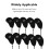 10pcs Golf Club Head Covers Nylon Mesh 5