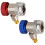 AC System R134a Quick Coupler Set for Vehicle Air Conditioning Connector Kit 2