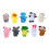 Adorable Finger Puppets Assorted Color 10Pcs Interactive Storytelling 5