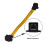 Câble Ethernet Cat5 fin et flexible pour passage de mur, solution de câblage Internet pour bureaux et domiciles 2