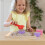 Mini Turtle Sandbox Beige Wood Design 1 Set 4