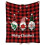 Kerstdeken van fleece, 51 x 59 inch 5