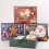 Weihnachtsgeschenkboxen mit Deckel – 12er-Pack, 3 Designs, 10 Stück 3