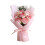 Artificial Rose Bouquet with Wrapping – 12-stem Romantic 2