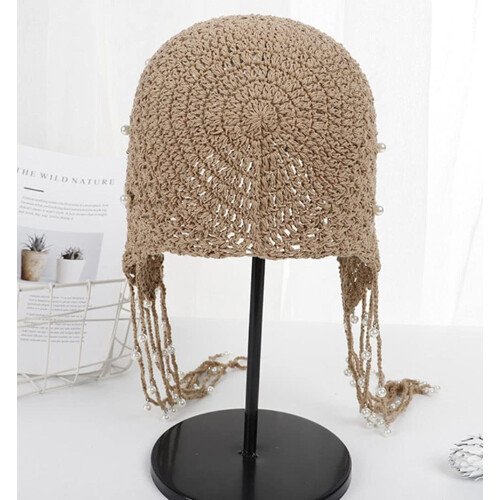 Gorro de crochê feito à mão (1 peça) 1