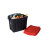 Keter Tuff Box 68L Storage Boxes with Lid Set of 3 - Black 4
