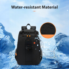 Water-resistant Camera Backpack 15.6 Inch Laptop & Tripod Holder