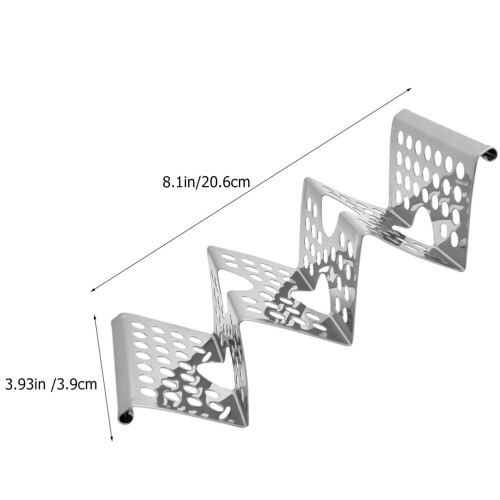 Stainless Steel Taco Stand Upright Holder 1