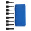 8 Piece CR-MO Spline Socket Bit Set 78MM Impact Drive Black Phosphate 2