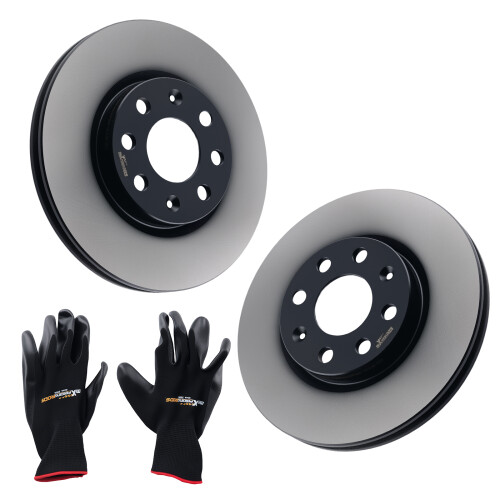 Front Brake Discs Left Right for Opel Adam 2013-2019 Corsa E 2014-2023 93188917 2