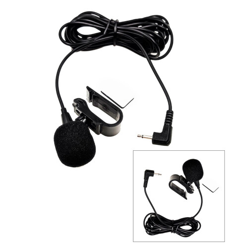 Professionals Car Microphone 2.5mm/3.5mm Clip Plug Mic Stereo Wired External Microphone For Auto 1