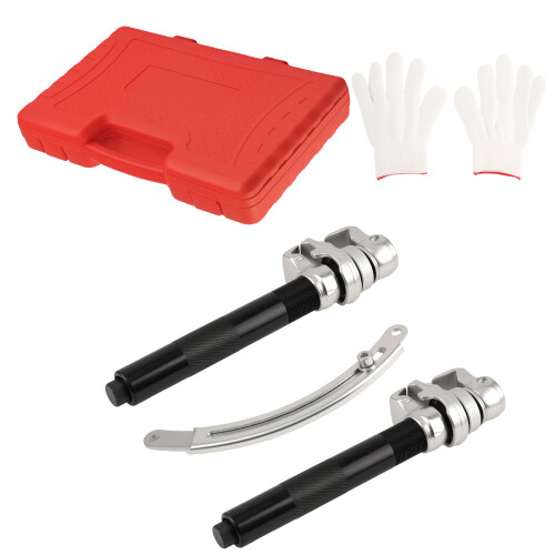 2 Piece Auto Spring Kit with Safety Lock Suspension Tool Set 1