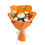 Handgehäkelter Rosenstrauß (50 cm) 2
