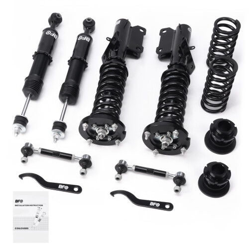 Coilovers Suspension for Ford Mustang Adjustable Height 05-14 + front drop links 1