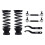 Coilovers Suspension for Ford Mustang Adjustable Height 05-14 + front drop links 5