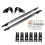 Running Boards Side Steps for BMW X3 F25 2010-2017 Left Right Set Nerf Bars 3